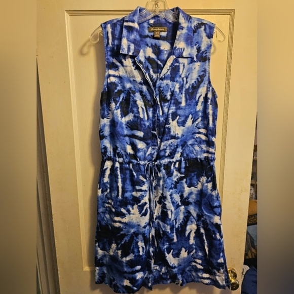 Cruisewear sleeveless drawstring waist dress by Tommy Bahama sz. M‎ - Picture 1 of 5